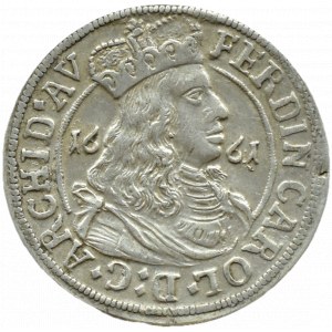 Österreich, Tirol, Ferdinand Karl Habsburg, 3 krajcars 1661, Hall