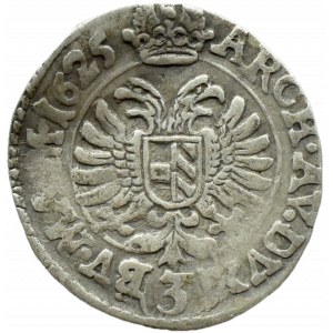 Austria, Ferdynand II Habsburg, 3 krajcary 1625, Praga