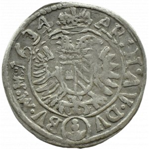 Austria, Ferdynand II Habsburg, 3 krajcary 1634, Praga