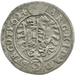 Austria, Ferdinand II Habsburg, 3 krajcars 1624, Vienna