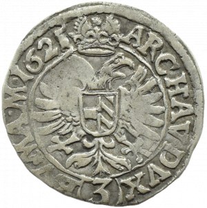 Austria, Ferdinand II Habsburg, 3 krajcars 1625, Kutná Hora