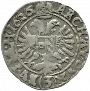 Austria, Ferdinand II Habsburg, 3 krajcars 1626, Kutná Hora