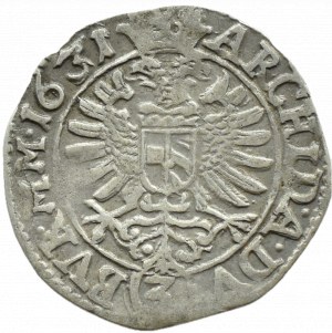 Austria, Ferdinand II Habsburg, 3 krajcars 1631, Kutná Hora