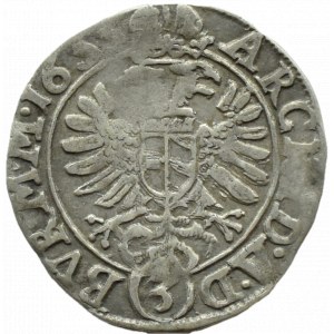Austria, Ferdynand II Habsburg, 3 krajcary 1633, Kutná Hora