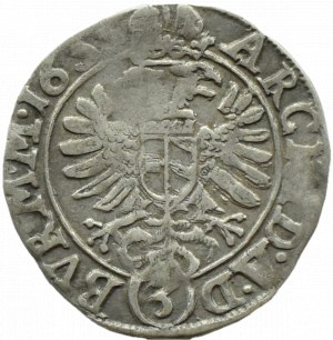 Austria, Ferdinand II Habsburg, 3 krajcars 1633, Kutná Hora
