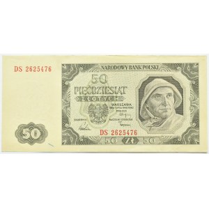 RP, 50 złotych 1948, seria DS, Warszawa