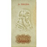 Generalna Gubernia, 100 złotych 1940, seria D, Kraków
