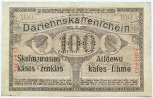 OST, Kaunas, 100 marks 1916 OST, seven-digit numbering