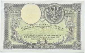Second Republic, T. Kosciuszko 500 gold 1919, London, BEAUTIFUL!
