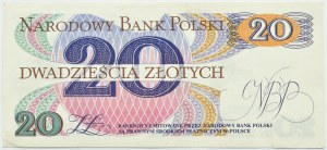 PRL, R. Traugutt, 20 zloty 1982, series B, Warsaw