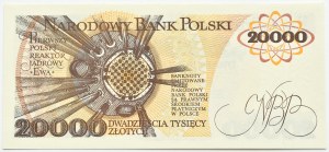 People's Republic of Poland, M. Skłodowska-Curie, 20,000 gold 1989, series C, UNC