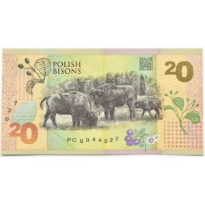 PWPW, Polish Bison, 20 units 2019, PC series, UNC