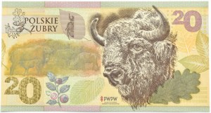 PWPW, Polish Bison, 20 units 2019, FC series, UNC