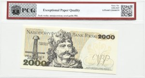 People's Republic of Poland, Mieszko I, 2000 gold 1979, AH series, Warsaw, PCG 66 EPQ