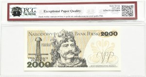 PRL, Mieszko I, 2000 złotych 1979, seria AA, Warszawa, PCG 67 EPQ