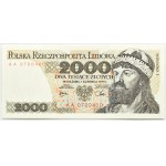 PRL, Mieszko I, 2000 gold 1979, AA series, Warsaw, PCG 67 EPQ