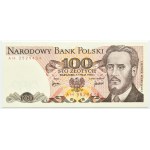 PRL, L. Waryński, 100 złotych 1976, seria AH, PMG 67 EPQ