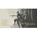 III RP, 80-Rocznica Powstania Warszawskiego z folderem, 20 złotych 2024, Warszawa, UNC