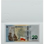 III RP, 80-Rocznica Powstania Warszawskiego z folderem, 20 złotych 2024, Warszawa, UNC