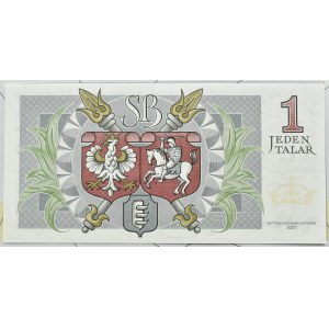 Stefan Batory, 1 thaler A1241, studio design by Andrew Heidrich