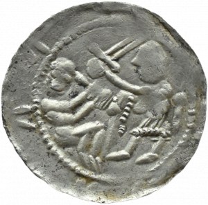 Wladyslaw II Wygnaniec (1138-1146), denarius - Eagle and Hare, KULLE and BERŁO, Krakow
