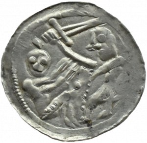 Wladyslaw II Wygnaniec (1138-1146), denarius - Eagle and Hare, WITHOUT DECORATION, Krakow