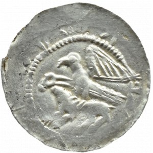 Władysław II Wygnaniec (1138-1146), denar - Orzeł i Zając, BEZ OZDOBNIKÓW, Kraków