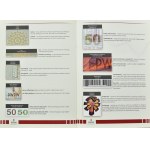 PWPW, oryginalny folder do banknotu testowego 50-tka