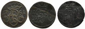 August III Sas, flight of shekels 1760-1761, Torun