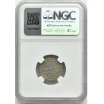 August III Saxon, 1/24 thaler (penny) 1756 FWôF, Dresden, NGC MS61