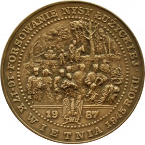 PRL, Medal z 1987, gen. Karol Świerczewski, TWO