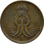 Niemcy, Hannover, 1 pfennig 1862 B, Hannover