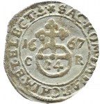 Niemcy, Saksonia, Johann Georg II, 1/24 talara 1667 CR