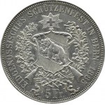 Szwajcaria, 5 franków 1885, Zawody Strzeleckie w Bernie