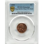 USA, 1 cent 1959, destrukt, PCGS UNC