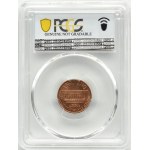 USA, 1 cent 1959, destrukt, PCGS UNC