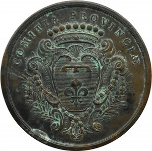 France, Louis XV, medal of 1747, appointment of provincial governor
