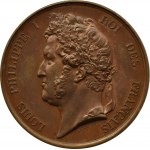Francja, Ludwik Filip I, medal 1847, I Wystawa Rolnicza w Laval, FT. Barre