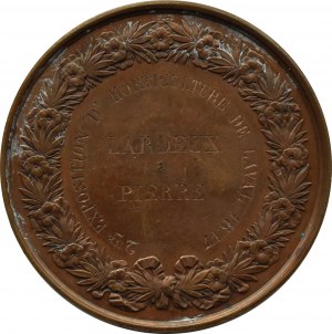 France, Louis-Philippe I, medal 1847, 2nd Laval Agricultural Exhibition, FT. Barre