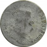 August III Sas, dwuzłotówka (8 groszy) 1753 E.C., Lipsk