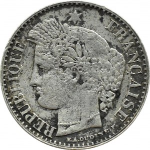 France, Second Republic, 20 centimes 1850 A, Paris