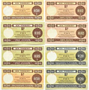 PRL, PeWeX, lot of cents 1979, various series and denominations