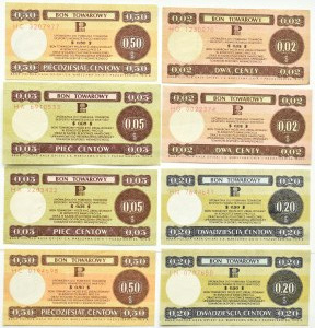 PRL, PeWeX, lot of cents 1979, various series and denominations
