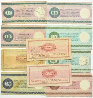 PRL, PeWeX, lot of cents 1969-1979, various series and denominations