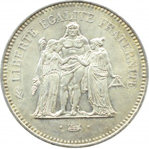Francja, Herkules, 50 franków 1978 A, Paryż, UNC
