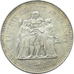 Francja, Herkules, 50 franków 1978 A, Paryż, UNC