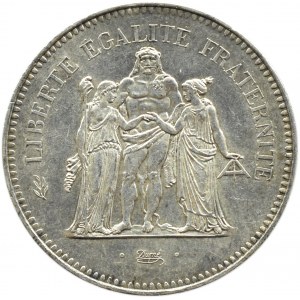 Francja, Herkules, 50 franków 1979 A, Paryż, UNC
