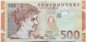 Austria, 500 shillings 1997, AA series