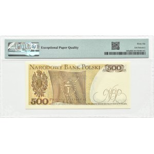 PRL, T. Kościuszko, 500 złotych 1974, seria AA, Warszawa, PMG 66 EPQ, RZADKIE