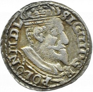 Sigismund III Vasa, trojak 1600 IF-I, Olkusz NEW TYPE OF POPIERSHIP